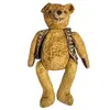Foto de um(a) Teddy Bear Astracã, Década de 1950, da categoria de Bichos de pelúcia. Urso dos anos 1950 revestido de astracã com enchimento de palha, couro e com olhos de vidro. Uma peça colecionável. A: 76 cm... Vendido no marketplace Trésors.