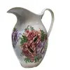 Foto de um(a) Gomil Porcelana Policromada 30'S, da categoria de Jarros. Gomil em porcelana policromada com motivo floral da fábrica brasileira são paulo flsc, década de 1930. A: 28 cm / Diâmetro:... Vendido no marketplace Trésors.