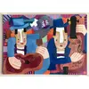 Foto de um(a) Asfaduroff Nibbes, Les Musiciens, AST, da categoria de Pinturas. Asfaduroff Nibbes (Montevidéu, Uruguai, 14 de novembro de 1954), Les Musiciens, AST, ACID, 50 x 70, 2026, em perfeito... Vendido no marketplace Trésors.
