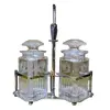 Foto de um(a) Antigo Raro Pote Porta Picles Em Cristal Prata Wmf Art Deco, da categoria de Garrafas, potes e jarros. WMF. Antigo e raro porta picles ou conservas em geral, com recipientes em finíssimo cristal alemão lapidados à mão,... Vendido no marketplace Trésors.