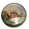 Foto de um(a) Antigo Prato De Parede Medalhão Porcelana Zappi Pintado Mão, da categoria de Pratos Decorativos. Zappi. Antigo e grande prato medalhão decorativo, em porcelana ricamente pintado à mão. Peça assinada no canto inferior... Vendido no marketplace Trésors.