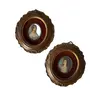 Foto de um(a) Antigo Par De Quadro Francês Portrait Miniature Pintura Óleo, da categoria de Pinturas. ~ Portrait miniature ~ Antigo e raro par de quadrinhos franceses, com figura central de damas pintadas à mão em folha de... Vendido no marketplace Trésors.