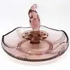 Foto de um(a) Antigo Centro De Mesa Art Deco Pinguim Libochovice Glass, da categoria de Centro de mesa. Libochovice Glass. Antigo centro de mesa/violeteiro em vidro artístico, da famosa manufatura tcheca Libochovice Glass.... Vendido no marketplace Trésors.