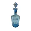 Foto de um(a) Antigo Perfumeiro Frasco Vidro Veneziano Azul Pintado À Mão, da categoria de Perfumeiros. Peça do século XX. Pintada à mão Altura 20cm. Vendido no marketplace Trésors.