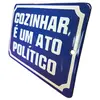 Foto de um(a) Antiga Placa de Metal Esmaltada, da categoria de Outros sinais. Traga charme, personalidade e uma pitada de contestação para o seu ambiente com esta belíssima placa decorativa esmaltada!. Vendido no marketplace Trésors.