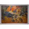 Foto de um(a) Quadro Pintura Óleo Sobre Tela "Chopp na XV" - Belmiro Santos, da categoria de Pinturas. Magnífico Óleo sobre Tela do Renomado Artista Belmiro Santos – Cena Urbana Chopp na Rua XVApresentamos uma belíssima e... Vendido no marketplace Trésors.