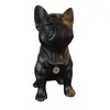 Foto de um(a) Escultura Bulldog Francês em Estuque Resinado, da categoria de Modelos e estatuetas. Escultura decorativa de design contemporâneo representando um bulldog francês. Confeccionada com estrutura interna de ferro... Vendido no marketplace Trésors.