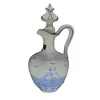 Foto de um(a) Antiga Rara Garrafa De Licor Porcelana Francesa Azul Branco, da categoria de Garrafas. Antiga garrafa em porcelana francesa, clássica na cor azul e branco, belíssima decoração naval pintada à mão. Super... Vendido no marketplace Trésors.