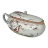 Foto de um(a) Antiga "Bourdaloue" em porcelana chinesa, da categoria de Cachepot. Bourdaloue, porcelana chinesa de exportação do século XVIII, com tampa original, decorada com flores estilizadas em esmaltes... Vendido no marketplace Trésors.