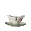Foto de um(a) Antiga Rara Molheira Porcelana Francesa Vieux Paris Nouveau, da categoria de Cremeiras. Antiga e linda molheira em fina porcelana francesa Vieux Paris, ricamente decorada com flores e acabamentos com filetes em... Vendido no marketplace Trésors.