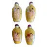 Foto de um(a) Antiga Coleção Perfumeiros Snuff Bottle Eróticos Orientais, da categoria de Perfumeiros. Snuff Bottle, antigos frascos/perfumeiros orientais delicadamente pintados à mão, cada lado da peça tem uma decoração... Vendido no marketplace Trésors.