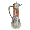 Foto de um(a) Antiga Rara Claret Jug Jarra Em Cristal E Prata Inglesa, da categoria de Jarros. Royal Metal. Antiga e linda jarra claret jug em cristal translúcido de excelente qualidade, intenso brilho natural, todo... Vendido no marketplace Trésors.