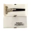 Foto de um(a) Gillette Techmatic, Década de 1970, da categoria de Outros colecionáveis. Barbeador gillette techmatic em sua embalagem original, tecnologia de barbear do início dos anos 1970. Indústria brasileira... Vendido no marketplace Trésors.