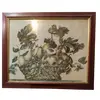 Foto de um(a) Quadro Releitura Caravaggio 70'S, da categoria de Pinturas. Uma gravura antiga fazendo uma releitura do quadro de caravaggio do barroco italiano de 1596. Moldura em madeira e vidro,... Vendido no marketplace Trésors.