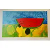 Foto de um(a) Aldemir Martins - Gravura original com assinatura gravada, medindo 60X33cm e sem moldura, da categoria de Serigrafia. Aldemir Martins (1922-2006) foi um artista plástico brasileiro, pintor ilustrador e escultor, produziu além de paisagens, os... Vendido no marketplace Trésors.