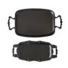 Foto de um(a) Bandejas Ferro e Latão, da categoria de Bandejas. Combo de duas bandejas com pintura eletrostática na cor preta: a maior em latão e a menor em ferro. MedidasMaior: L 24cm /... Vendido no marketplace Trésors.