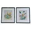 Foto de um(a) Belos quadros com gravuras botânicas antigas de orquídea, da categoria de Gravuras. Belíssimos quadros com gravuras em serigrafia, técnica que utiliza a seda como tela, os quadros apresentam ilustrações... Vendido no marketplace Trésors.