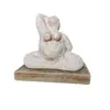 Foto de um(a) Escultura Mulher Grávida Cerâmica e Terracota, da categoria de Escultura. Ecultura em cerâmica com pátina terracota e base em madeira de demolição peça única pelo designer marcelus ribas A: 15,5 cm... Vendido no marketplace Trésors.