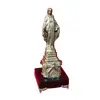 Foto de um(a) Imagem Nossa Senhora Das Graças, Feito Na Alemanha, Década de 1930, da categoria de Objetos religiosos e espirituais. Imagem da nossa senhora das graças em antimônio com pátina bronze, base em madeira ebanizada e pezinhos em latão. Feito na... Vendido no marketplace Trésors.
