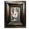 Foto de um(a) Mão do Mestre, da categoria de Pinturas. Título: mão do mestre técnica: cópia em canvas de uma pintura a óleo, sobre eucatex, comprada na galeria degli uffizi,... Vendido no marketplace Trésors.