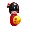 Foto de um(a) Boneca Japonesa Koneshi, Lembrança Dos Anos 1990, da categoria de Bonecas. Boneca japonesa kokeshi, feita em madeira policromada. Típica da região de tohoku. Antes era apenas uma boneca para crianças... Vendido no marketplace Trésors.