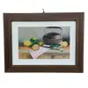 Foto de um(a) Quadro Acrílico sobre Eucatex, Década de 2000, da categoria de Pinturas. Quadro em acrílico sobre eucatex com moldura em madeira. Autor, p.a.s, década de 2000 A: 15,5 cm L: 20 cm P: 1,2 cm peso:... Vendido no marketplace Trésors.