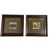 Foto de um(a) Nobre par de quadros caçada inglesa, da categoria de Gravuras. Belíssimo par de quadros decorativos de estética clássica e aristocrática, reproduzindo obras do artista George Wright,... Vendido no marketplace Trésors.