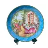 Foto de um(a) Prato Decorativo Porcelana Alemã Gloria Bavaria - Coleção Provence "The Aperitif", da categoria de Pratos Decorativos. Exclusivo prato decorativo em legítima porcelana de alta qualidade (Fine Porcelain), produzido pela tradicional manufatura... Vendido no marketplace Trésors.
