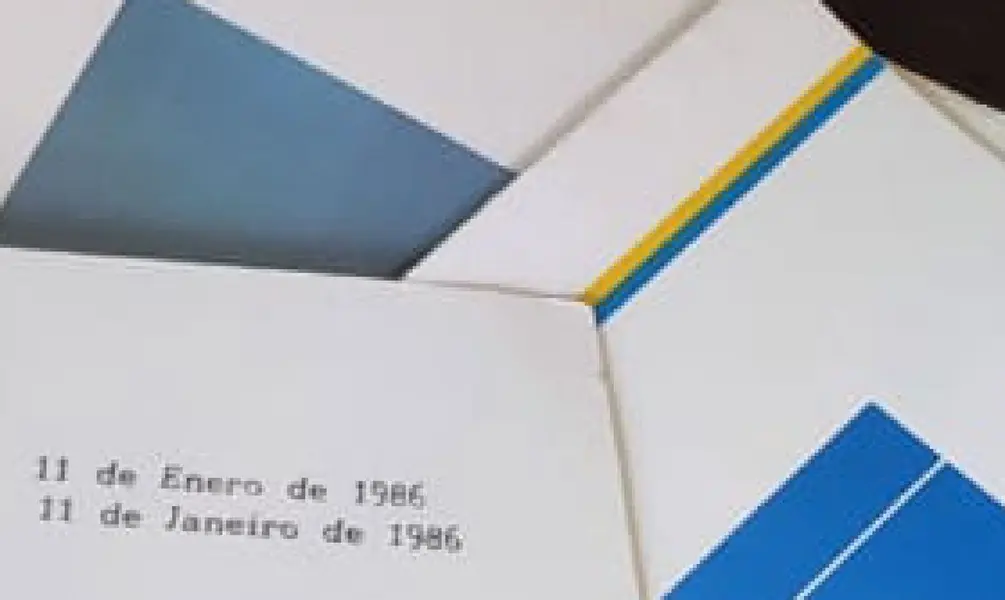 Foto de um(a) Cardápios Transatlântico Eurico C 1986, da categoria de Memorabilia de viagem & souvenir. Colecionadores de plantão: cardápios do transatlântico eurico c do ano de 1986. São 28 cardápios que vão de 11 de janeiro... Mostrado de uma perspectiva diferente. Vendido no marketplace Trésors.