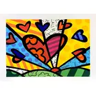 Foto de um(a) A NEW DAY II - Romero Britto, da categoria de Serigrafia. Serigrafia original póstuma do artista Romero Britto. Dimensões: Altura: 50 cm Largura: 70 cm Breve biografia do artista:... Vendido no marketplace Trésors.