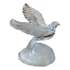 Foto de um(a) Antiga Escultura Pássaro Art Deco Em Cristal Francês Satiné, da categoria de Escultura. Luminarc - Verrerie D'arques, France. Antiga escultura artística representando pássaro em movimento, moldado em bloco de... Vendido no marketplace Trésors.