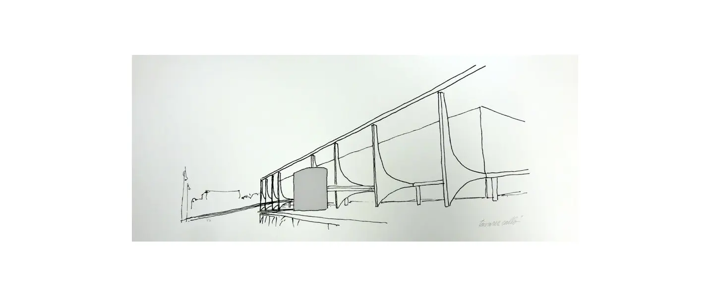 Foto de um(a) PALÁCIO DO PLANALTO 30 x 70 cm - Antonio Tavares Calló, da categoria de Serigrafia. Serigrafia original póstuma do artista Antonio Tavares Calló. Dimensões: Altura: 30 cm Largura: 70 cm Breve biografia do... Vendido no marketplace Trésors.