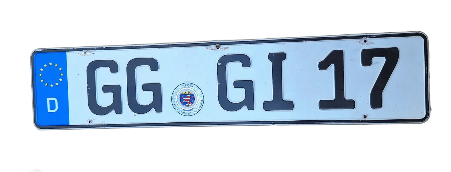 Foto de um(a) Placa união europeia - Alemanha, da categoria de Placas de carros antigas. Placa união europeia - AlemanhaDimensões: Altura: 0,5Largura: 11,5Profundidade: 52. Vendido no marketplace Trésors.