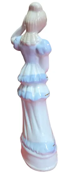 Foto de um(a) Biscuit Figura Feminina em Porcelana, da categoria de Modelos e estatuetas. Magnífica figura feminina em porcelana biscuit, caracterizada pelo acabamento fosco e toque aveludado que realça a riqueza... Mostrado de uma perspectiva diferente. Vendido no marketplace Trésors.