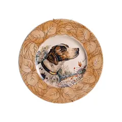 Foto de um(a) Prato Decorativo com Imagem de Cachorro, da categoria de Pratos Decorativos. Belíssimo prato decorativo com imagem de cachorro. Vendido no marketplace Trésors.