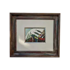 Foto de um(a) Patos - OST - D. Castellano 1989, da categoria de Pinturas. Pintura óleo sob tela, artista D. CASTELLANO, ano 1989. Medindo 16x23cm e 46x52cm. Apresenta pontos com fungo. Vendido no marketplace Trésors.