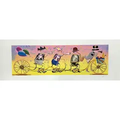Foto de um(a) 4 NA BIKE - Alemão Arte, da categoria de Serigrafia. Serigrafia original póstuma do artista Alemão Arte. Dimensões: Altura: 100 cm Largura: 70 cm Breve biografia do artista:... Vendido no marketplace Trésors.