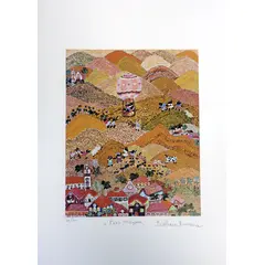 Foto de um(a) BOA VIAGEM (50x35 cm) - Bárbara Xumaia, da categoria de Serigrafia. Serigrafia original póstuma do artista Bárbara Xumaia. Dimensões:Altura: 50 cmLargura: 35 cm Breve biografia do... Vendido no marketplace Trésors.