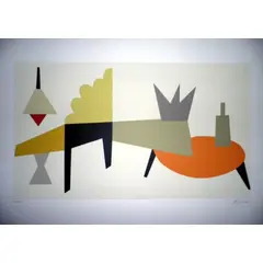 Foto de um(a) BENESON04 (66X96 CM) - Beneson, da categoria de Serigrafia. Serigrafia original póstuma do artista Beneson. Dimensões: Altura: 50 cm Largura: 70 cm Breve biografia do artista: Osmar... Vendido no marketplace Trésors.