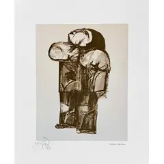 Foto de um(a) Bravo Cangaceiro (35 x 30 cm) (PM) - Aldemir Martins, da categoria de Serigrafia. Serigrafia original póstuma do artista Aldemir Martins. Dimensões: Altura: 35 cm Largura: 30 cm Breve biografia do artista:... Vendido no marketplace Trésors.