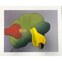 Foto de um(a) Cajú (35 x 50 cm) (PM) - Aldemir Martins, da categoria de Serigrafia. Serigrafia original póstuma do artista Aldemir Martins. Dimensões: Altura: 35 cm Largura: 50 cm Breve biografia do artista:... Vendido no marketplace Trésors.