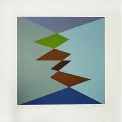 Foto de um(a) Cambury 70 x 70 cm - Antonio Peticov, da categoria de Serigrafia. Serigrafia original póstuma do artista Antonio Peticov. Dimensões: Altura: 70 cm Largura: 70 cm Breve biografia do artista:... Vendido no marketplace Trésors.