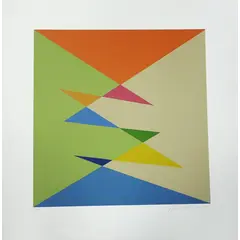 Foto de um(a) Cambury II 70 x 70 cm - Antonio Peticov, da categoria de Serigrafia. Serigrafia original póstuma do artista Antonio Peticov. Dimensões: Altura: 70 cm Largura: 70 cm Breve biografia do artista:... Vendido no marketplace Trésors.