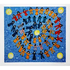 Foto de um(a) CIRANDA NOVA 70 x 80 cm - Antonio Poteiro, da categoria de Serigrafia. Serigrafia original póstuma do artista Antonio Poteiro. Dimensões: Altura: 70 cm Largura: 80 cm Breve biografia do artista:... Vendido no marketplace Trésors.