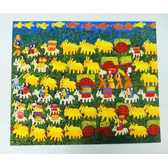 Foto de um(a) A COLHEITA - Antonio Poteiro, da categoria de Serigrafia. Serigrafia original póstuma do artista Antonio Poteiro. Dimensões: Altura: 40 cm Largura: 70 cm Breve biografia do artista:... Vendido no marketplace Trésors.