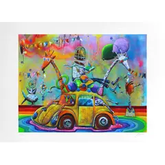 Foto de um(a) ELABORAÇÃO DOS SENTIMENTOS 100 x 70 cm - Alemão Arte, da categoria de Serigrafia. Serigrafia original póstuma do artista Alemão Arte. Dimensões: Altura: 100 cm Largura: 70 cm Breve biografia do artista:... Vendido no marketplace Trésors.