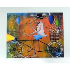 Foto de um(a) ENTREGADOR DE FLORES 50 X 70 CM - Alemão Arte, da categoria de Serigrafia. Serigrafia original póstuma do artista Alemão Arte. Dimensões: Altura: 50 cm Largura: 70 cm Breve biografia do artista:... Vendido no marketplace Trésors.