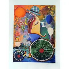 Foto de um(a) FLORES PARA O RIO 70 X 50 CM - Alemão Arte, da categoria de Serigrafia. Serigrafia original póstuma do artista Alemão Arte. Dimensões: Altura: 70 cm Largura: 50 cm Breve biografia do artista:... Vendido no marketplace Trésors.