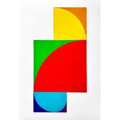 Foto de um(a) Geometricas & Cromaticas VII 70 X 50 CM - Antonio Peticov, da categoria de Serigrafia. Serigrafia original póstuma do artista Antonio Peticov. Dimensões: Altura: 70 cm Largura: 50 cm Breve biografia do artista:... Vendido no marketplace Trésors.