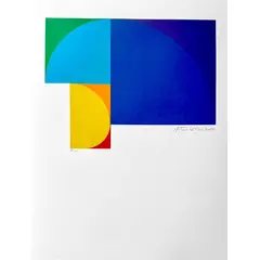 Foto de um(a) Geometricas & Cromaticas XII 70 X 50 CM - Antonio Peticov, da categoria de Serigrafia. Serigrafia original póstuma do artista Antonio Peticov. Dimensões: Altura: 70 cm Largura: 50 cm Breve biografia do artista:... Vendido no marketplace Trésors.